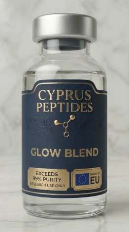 GLOW Blend BPC-157 10mg + TB-500 10mg + GHK-Cu 50mg